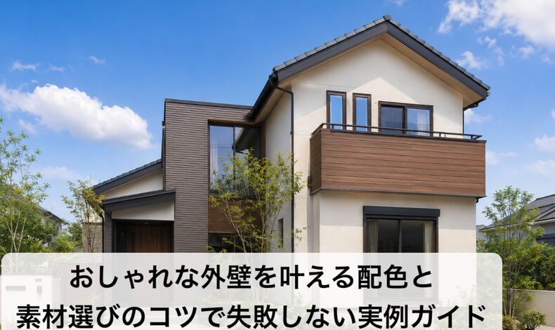 画像2303：おしゃれな外壁を叶える配色と素材選びのコツで失敗しない実例ガイド